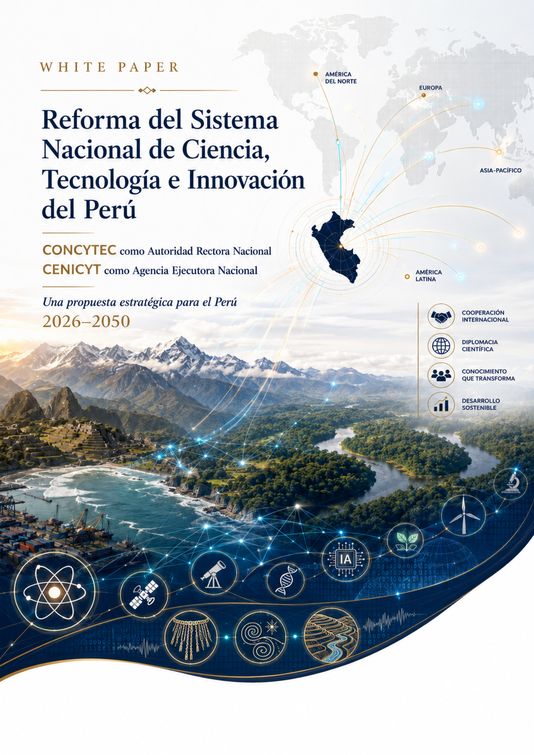 Carátula del Libro Blanco sobre la Reforma del SINACTI