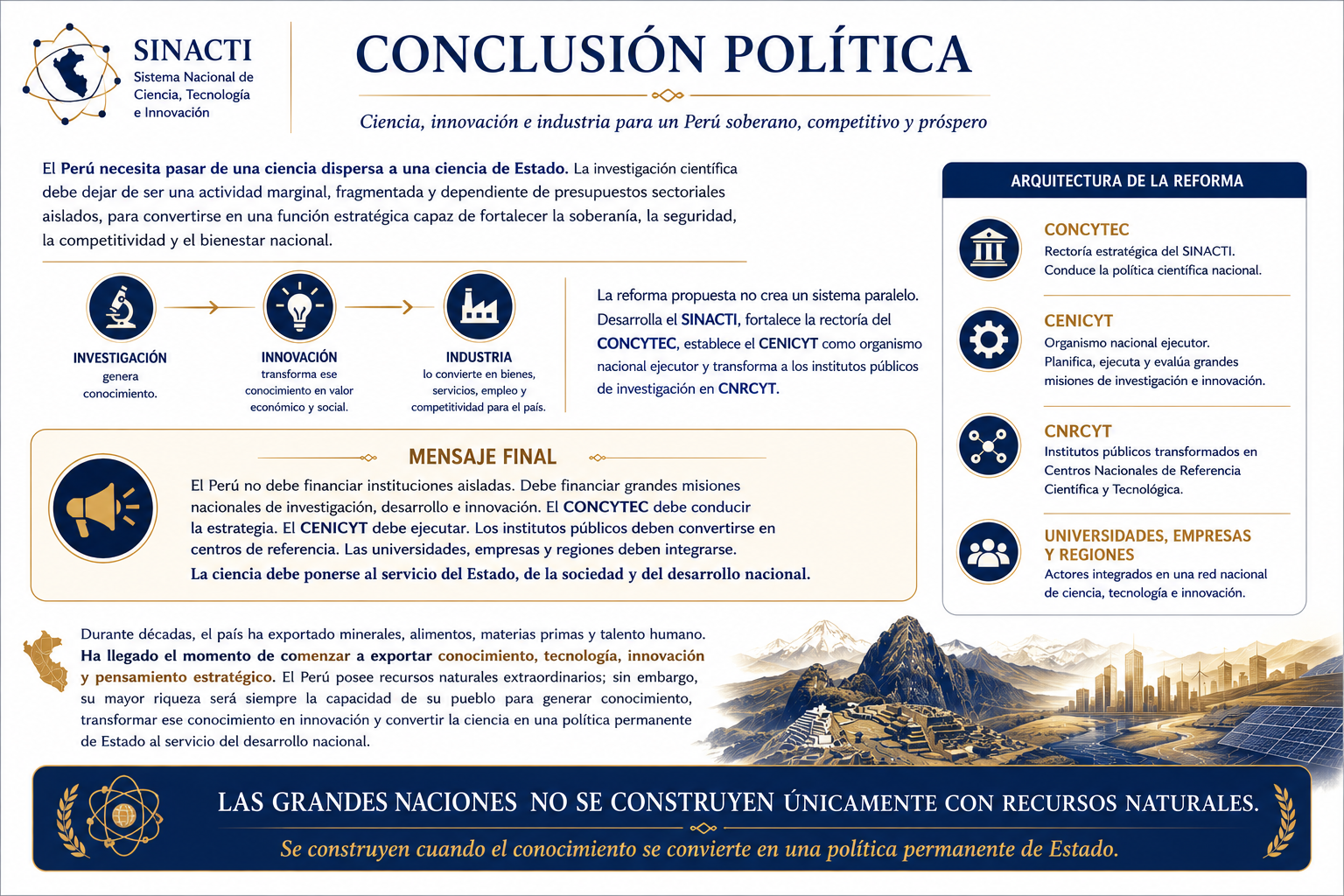 Conclusión política